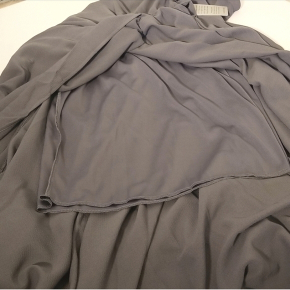 Meghan LA Jasmine Maxi Dress Small Steel Gray - Picture 7 of 8